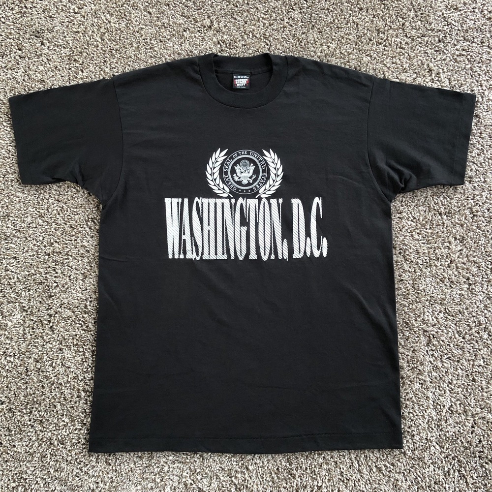 Vintage Washington DC Tourist Shirt Size XL Screen Stars Best Single Stitch Tee
